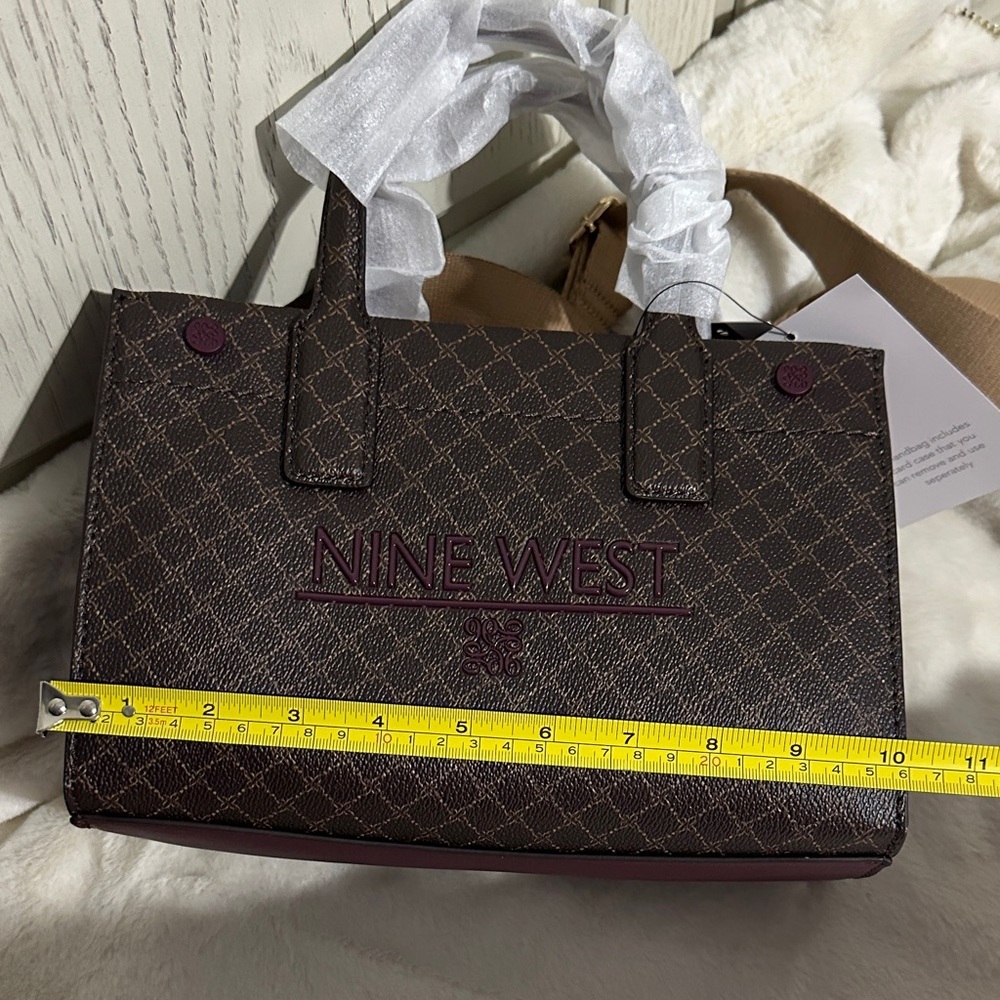 Nine West Crossbody Bag in Brown, Tan and Wine - Picture 5 of 8
